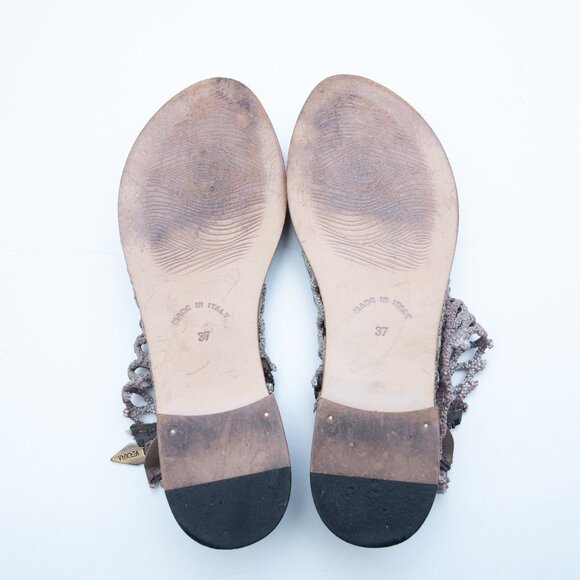 Verdura Geometric Netted Boots - Picture 5 of 8